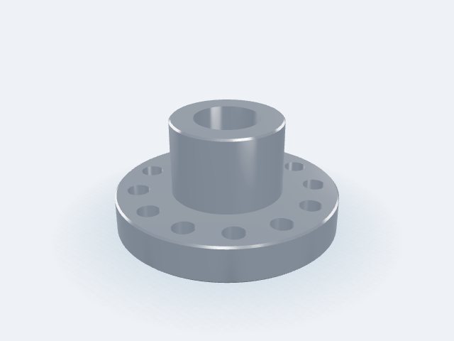 Model 3D: Piasta Ø120 otwór Ø35 – S355J2 (ZMN-A6GY-9R4E)
