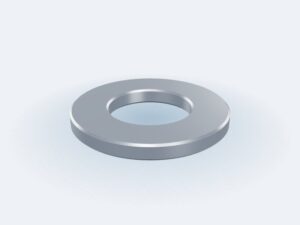 Model 3D: Podkładka – Stal S355J2 – Ø40 / Ø21 × 4 mm (ZMN-AZXW-TZQW)